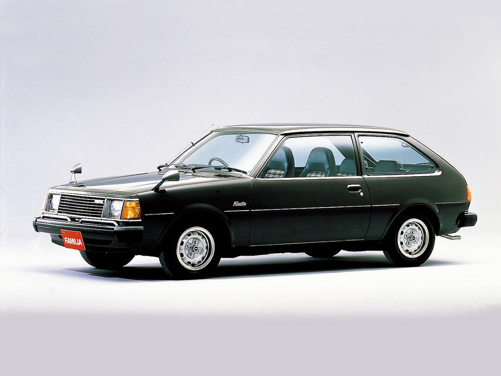 Mazda Familia 4 поколение, рестайлинг, хэтчбек 3 дв. (04.1979 - 06.1980)